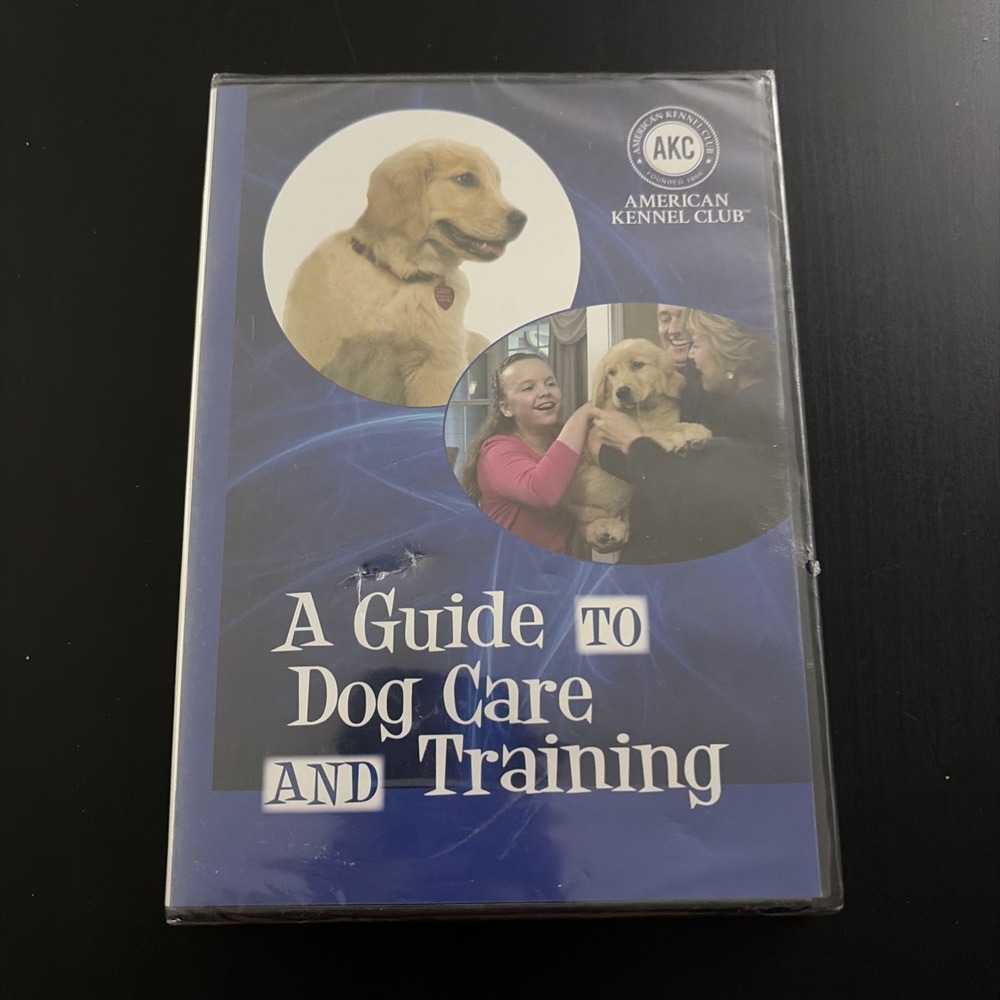 A Guide to Dog Care and Training DVD 2013 American Kennel Club NEW Sealed